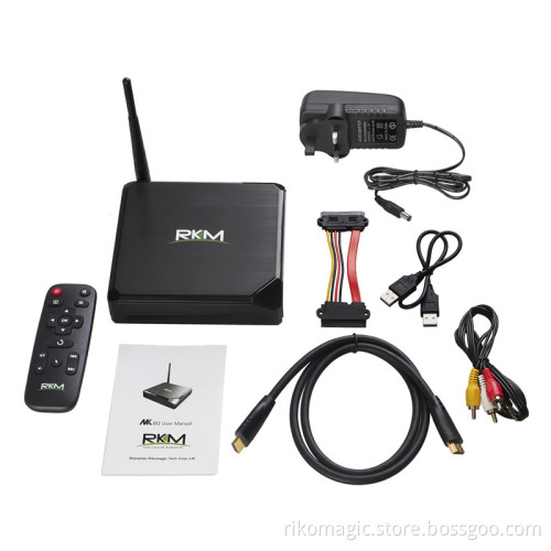 Octa Core 4k Android PC with Gbit LAN, Dual Band WiFi. Bluetooth 4.0